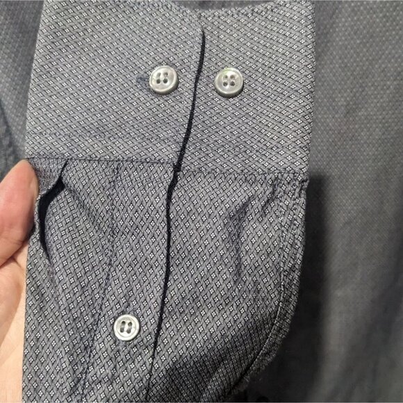 TIGER of Sweden | Men's Farrell Shirt in Grey Pattern - Picture 5 of 9